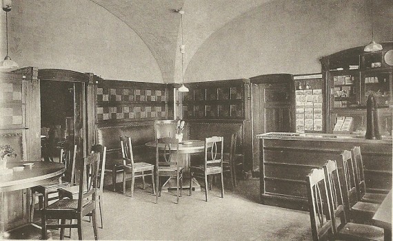 Grüssau, Klosterbrauerei, Innenansicht