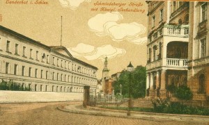 Landeshut, Schmiedeberger Straße mit königl. Seehandlung