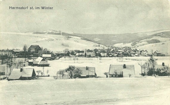 S. 072 - Hermsdorf städt., Neuhäuser im Winter